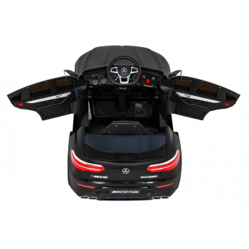 Mercedes Benz GLC63S dla dzieci Czarny Suv + Pilot + Napęd 4x4